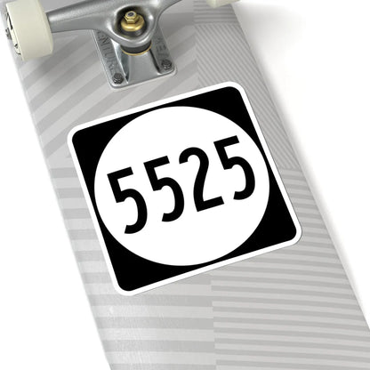 PR tertiary 5525 (Puerto Rico) (Road Sign) STICKER Vinyl Kiss-Cut Decal - The Sticker Space