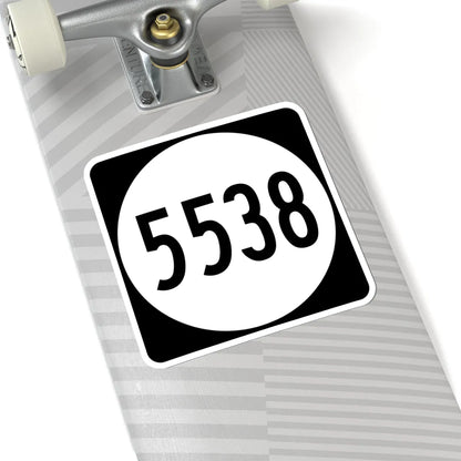 PR tertiary 5538 (Puerto Rico) (Road Sign) STICKER Vinyl Kiss-Cut Decal - The Sticker Space