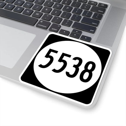 PR tertiary 5538 (Puerto Rico) (Road Sign) STICKER Vinyl Kiss-Cut Decal - The Sticker Space