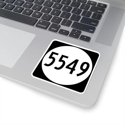 PR tertiary 5549 (Puerto Rico) (Road Sign) STICKER Vinyl Kiss-Cut Decal - The Sticker Space