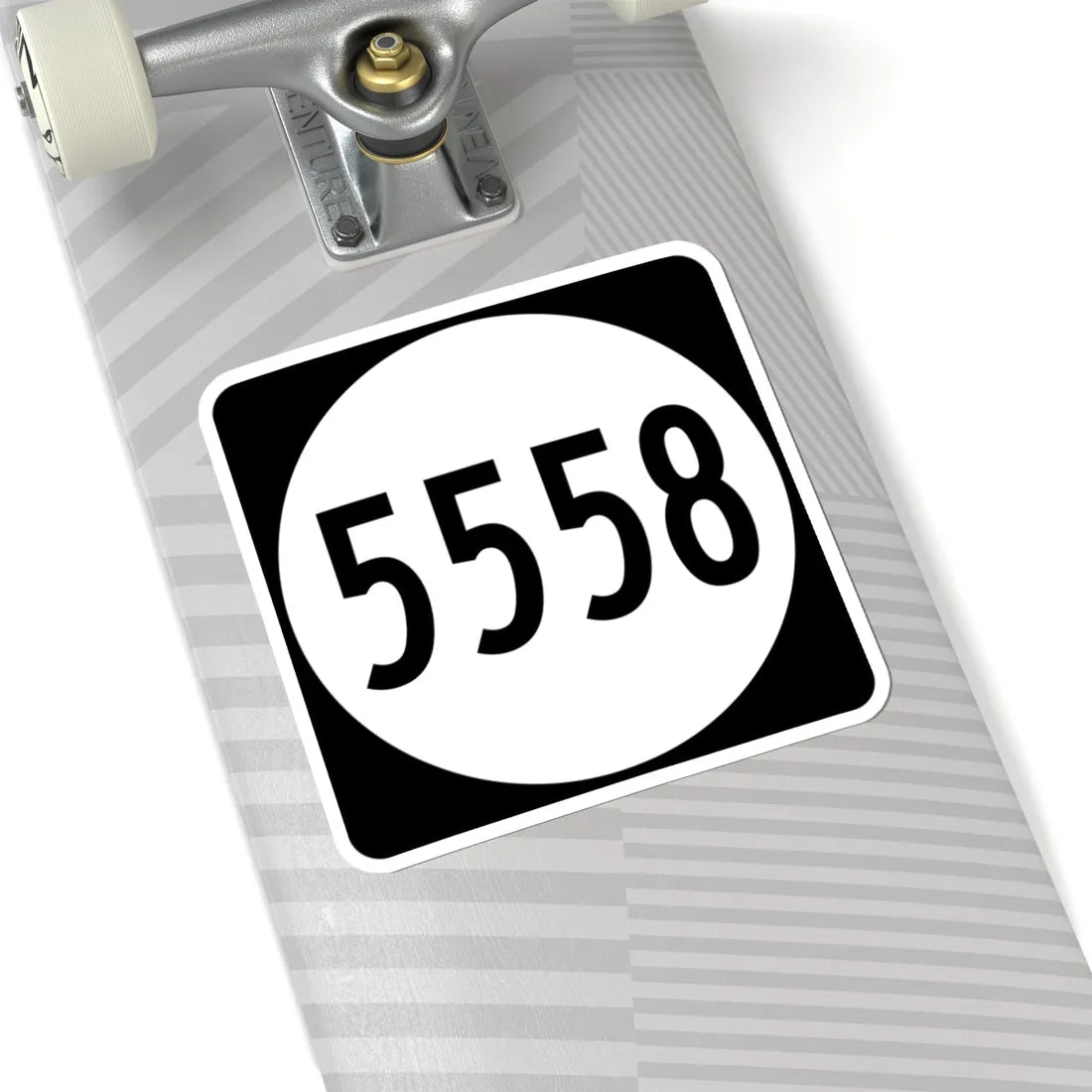 PR tertiary 5558 (Puerto Rico) (Road Sign) STICKER Vinyl Kiss-Cut Decal - The Sticker Space