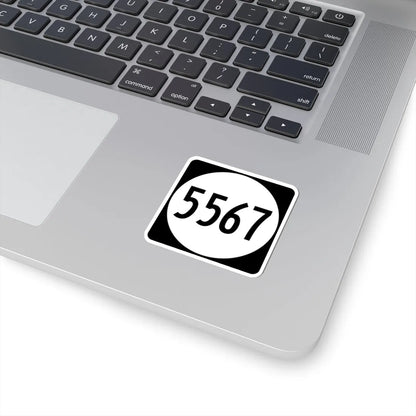 PR tertiary 5567 (Puerto Rico) (Road Sign) STICKER Vinyl Kiss-Cut Decal - The Sticker Space