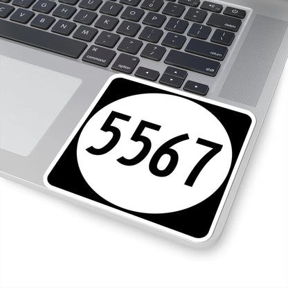 PR tertiary 5567 (Puerto Rico) (Road Sign) STICKER Vinyl Kiss-Cut Decal - The Sticker Space