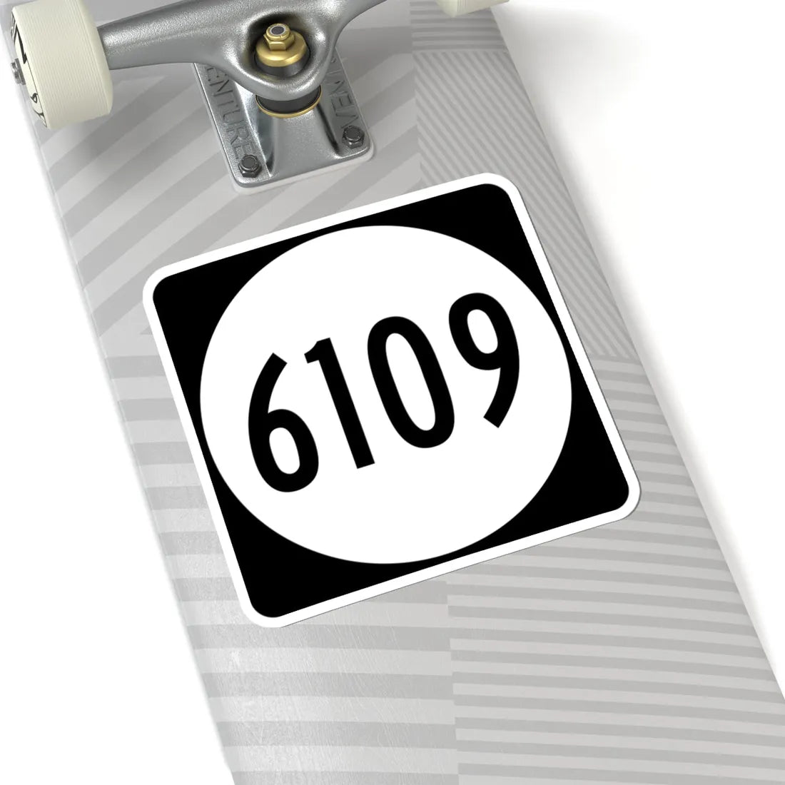PR tertiary 6109 (Puerto Rico) (Road Sign) STICKER Vinyl Kiss-Cut Decal - The Sticker Space
