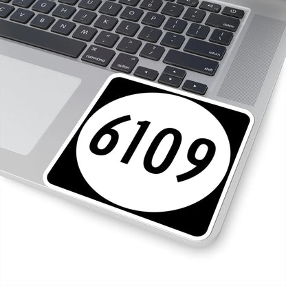 PR tertiary 6109 (Puerto Rico) (Road Sign) STICKER Vinyl Kiss-Cut Decal - The Sticker Space