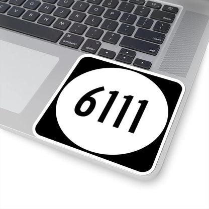 PR tertiary 6111 (Puerto Rico) (Road Sign) STICKER Vinyl Kiss-Cut Decal - The Sticker Space