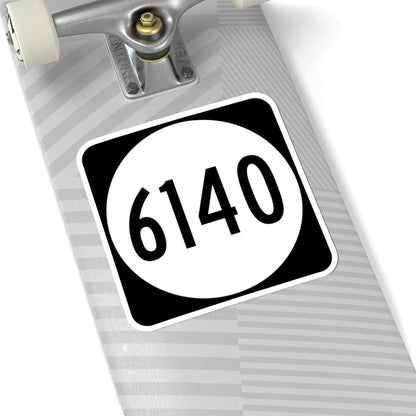 PR tertiary 6140 (Puerto Rico) (Road Sign) STICKER Vinyl Kiss-Cut Decal - The Sticker Space