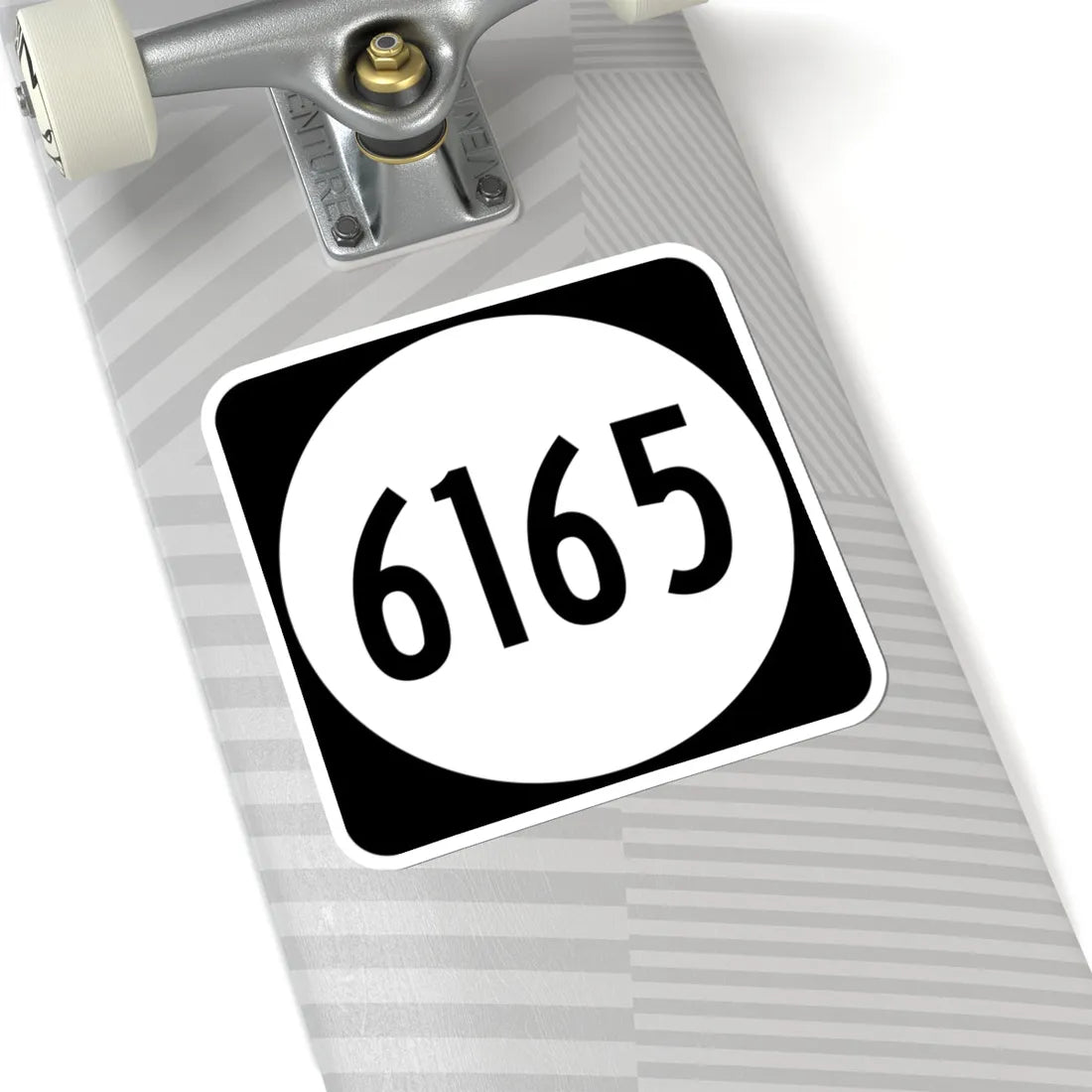 PR tertiary 6165 (Puerto Rico) (Road Sign) STICKER Vinyl Kiss-Cut Decal - The Sticker Space