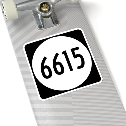 PR tertiary 6615 (Puerto Rico) (Road Sign) STICKER Vinyl Kiss-Cut Decal - The Sticker Space