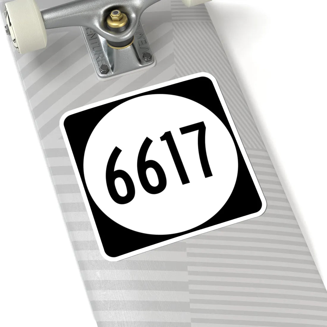 PR tertiary 6617 (Puerto Rico) (Road Sign) STICKER Vinyl Kiss-Cut Decal - The Sticker Space