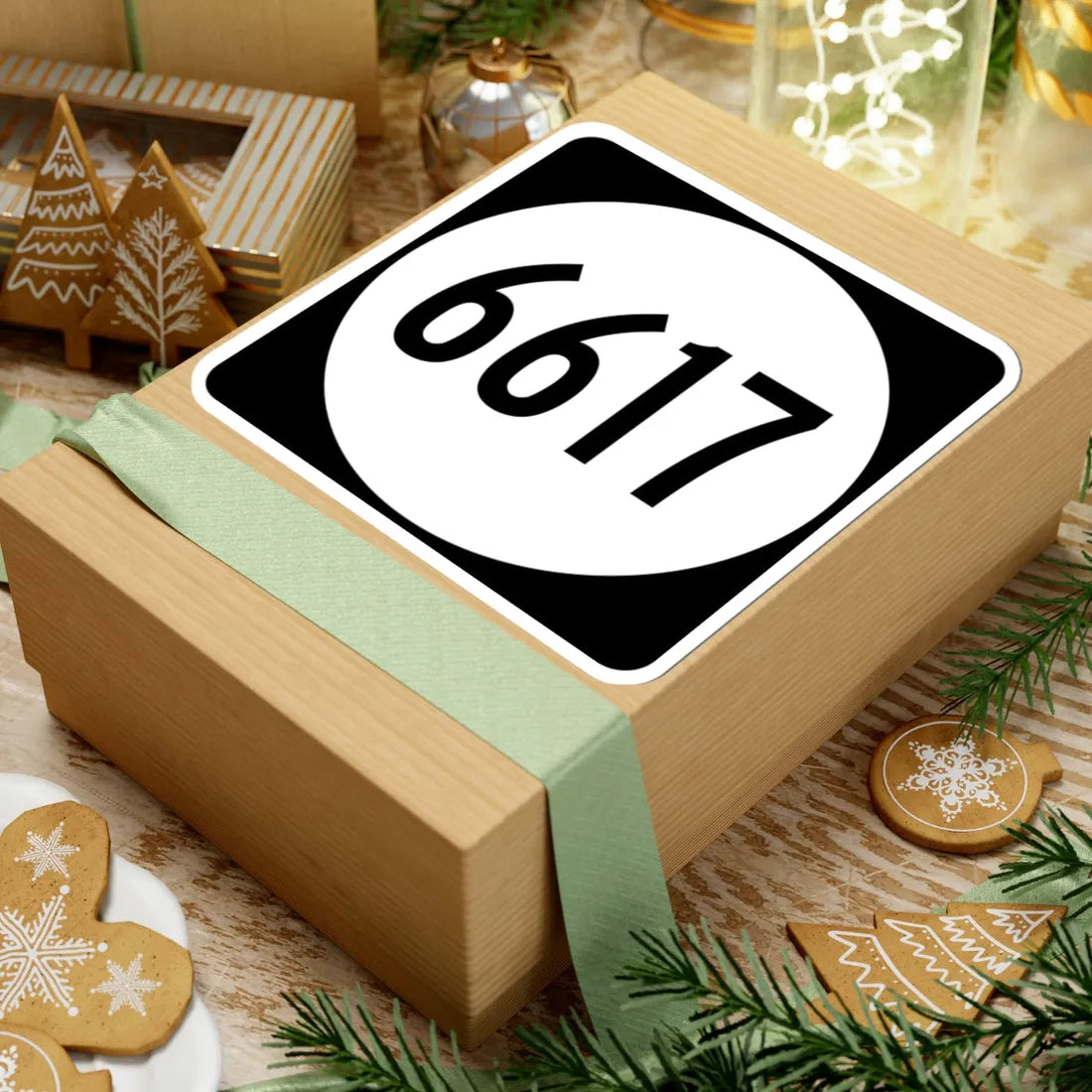 PR tertiary 6617 (Puerto Rico) (Road Sign) STICKER Vinyl Kiss-Cut Decal - The Sticker Space