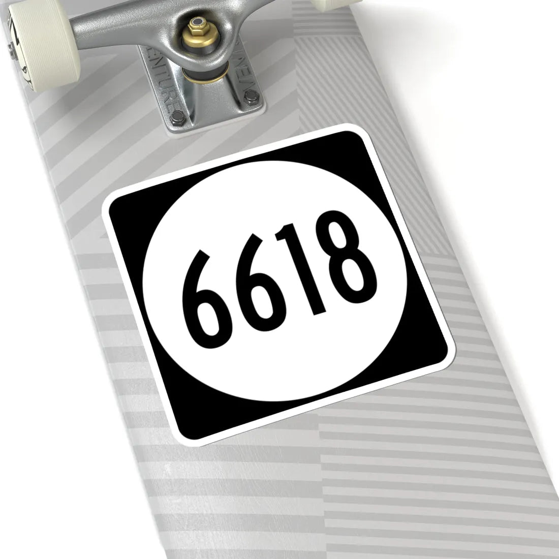 PR tertiary 6618 (Puerto Rico) (Road Sign) STICKER Vinyl Kiss-Cut Decal - The Sticker Space