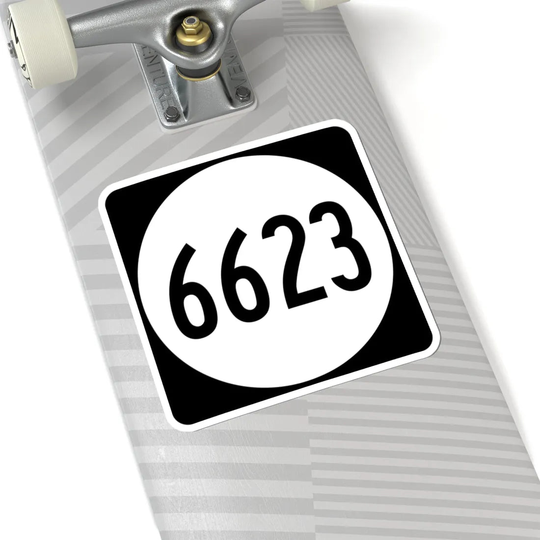 PR tertiary 6623 (Puerto Rico) (Road Sign) STICKER Vinyl Kiss-Cut Decal - The Sticker Space