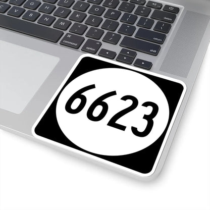 PR tertiary 6623 (Puerto Rico) (Road Sign) STICKER Vinyl Kiss-Cut Decal - The Sticker Space