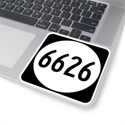 PR tertiary 6626 (Puerto Rico) (Road Sign) STICKER Vinyl Kiss-Cut Decal - The Sticker Space