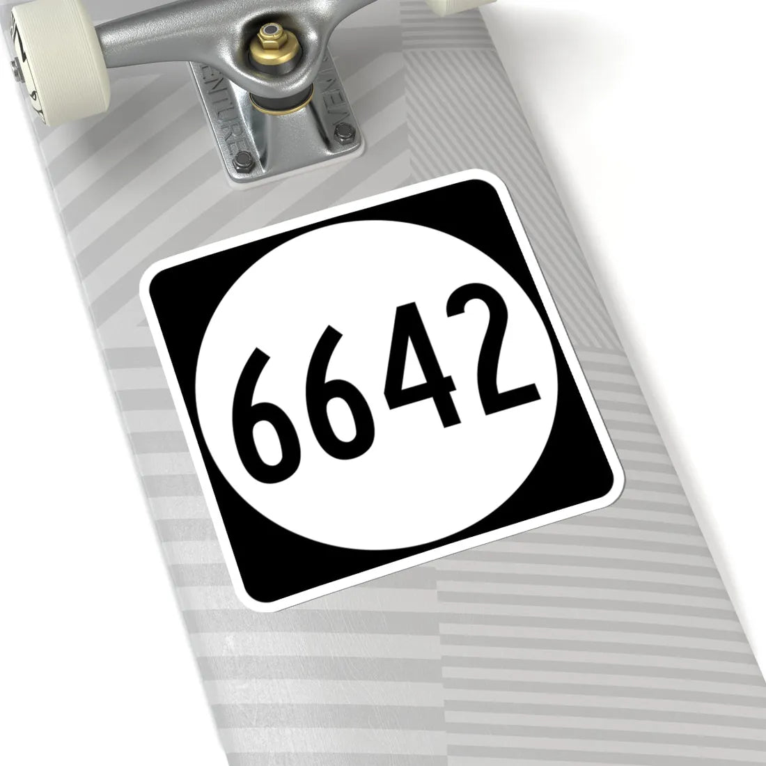 PR tertiary 6642 (Puerto Rico) (Road Sign) STICKER Vinyl Kiss-Cut Decal - The Sticker Space