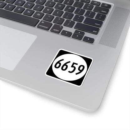 PR tertiary 6659 (Puerto Rico) (Road Sign) STICKER Vinyl Kiss-Cut Decal - The Sticker Space