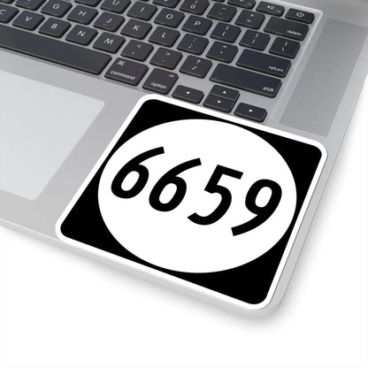 PR tertiary 6659 (Puerto Rico) (Road Sign) STICKER Vinyl Kiss-Cut Decal - The Sticker Space