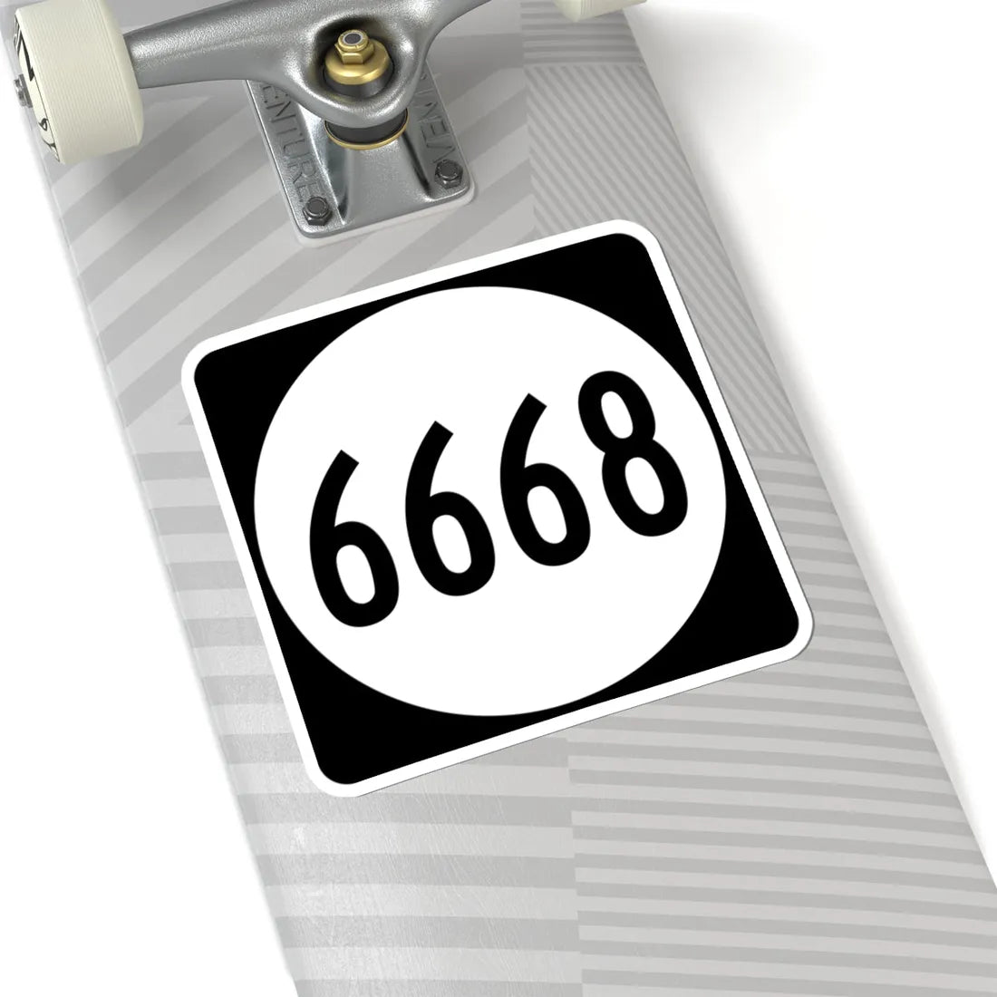 PR tertiary 6668 (Puerto Rico) (Road Sign) STICKER Vinyl Kiss-Cut Decal - The Sticker Space