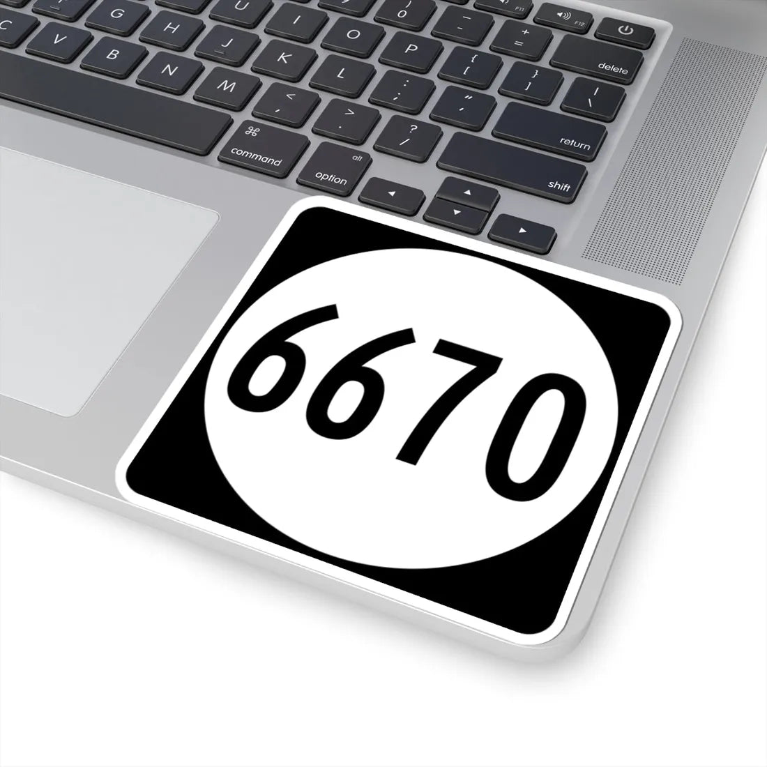 PR tertiary 6670 (Puerto Rico) (Road Sign) STICKER Vinyl Kiss-Cut Decal - The Sticker Space