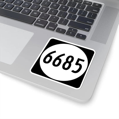 PR tertiary 6685 (Puerto Rico) (Road Sign) STICKER Vinyl Kiss-Cut Decal - The Sticker Space