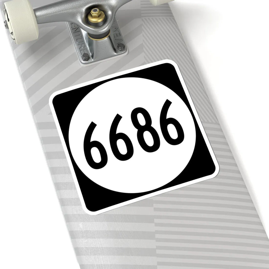 PR tertiary 6686 (Puerto Rico) (Road Sign) STICKER Vinyl Kiss-Cut Decal - The Sticker Space