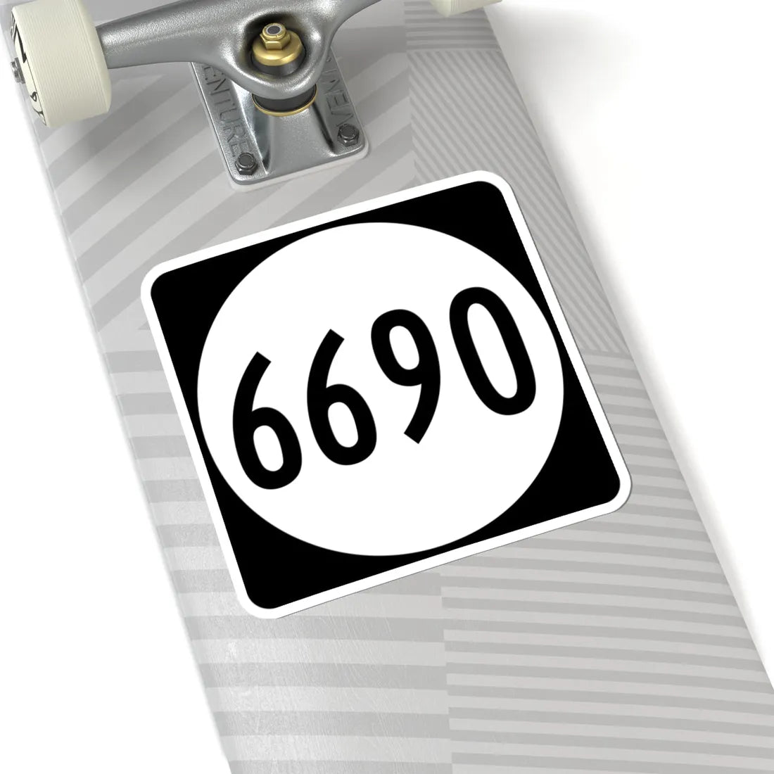 PR tertiary 6690 (Puerto Rico) (Road Sign) STICKER Vinyl Kiss-Cut Decal - The Sticker Space