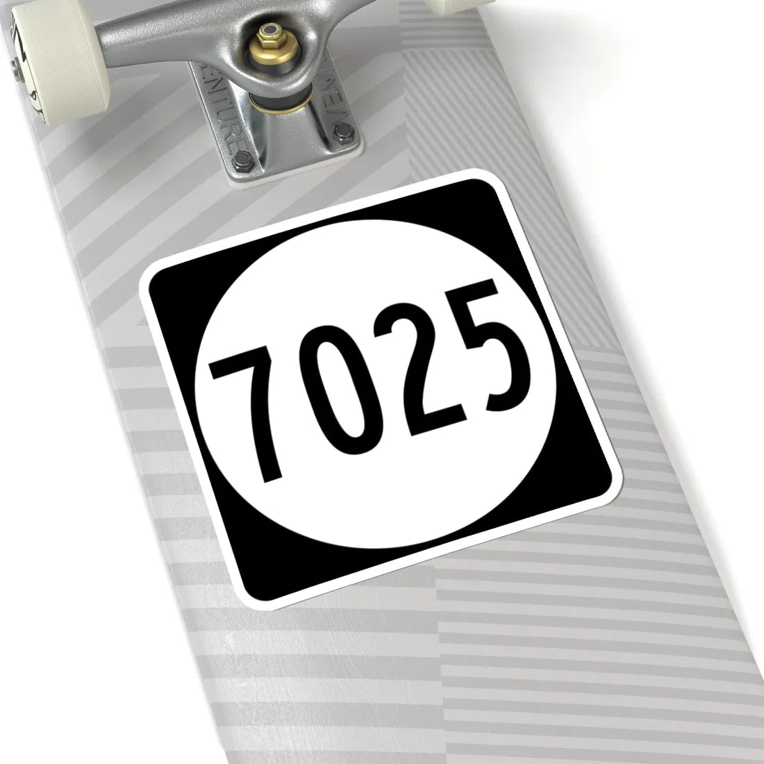 PR tertiary 7025 (Puerto Rico) (Road Sign) STICKER Vinyl Kiss-Cut Decal - The Sticker Space