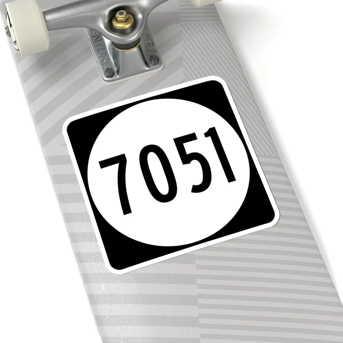 PR tertiary 7051 (Puerto Rico) (Road Sign) STICKER Vinyl Kiss-Cut Decal - The Sticker Space