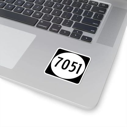 PR tertiary 7051 (Puerto Rico) (Road Sign) STICKER Vinyl Kiss-Cut Decal - The Sticker Space