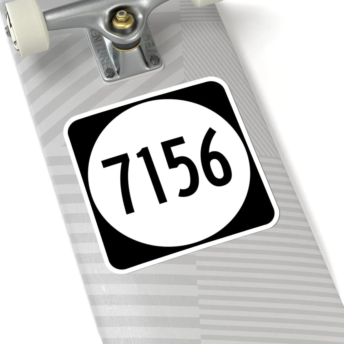 PR tertiary 7156 (Puerto Rico) (Road Sign) STICKER Vinyl Kiss-Cut Decal - The Sticker Space