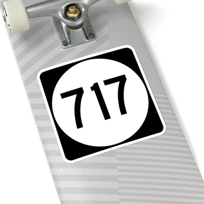 PR tertiary 717 (Puerto Rico) (Road Sign) STICKER Vinyl Kiss-Cut Decal - The Sticker Space