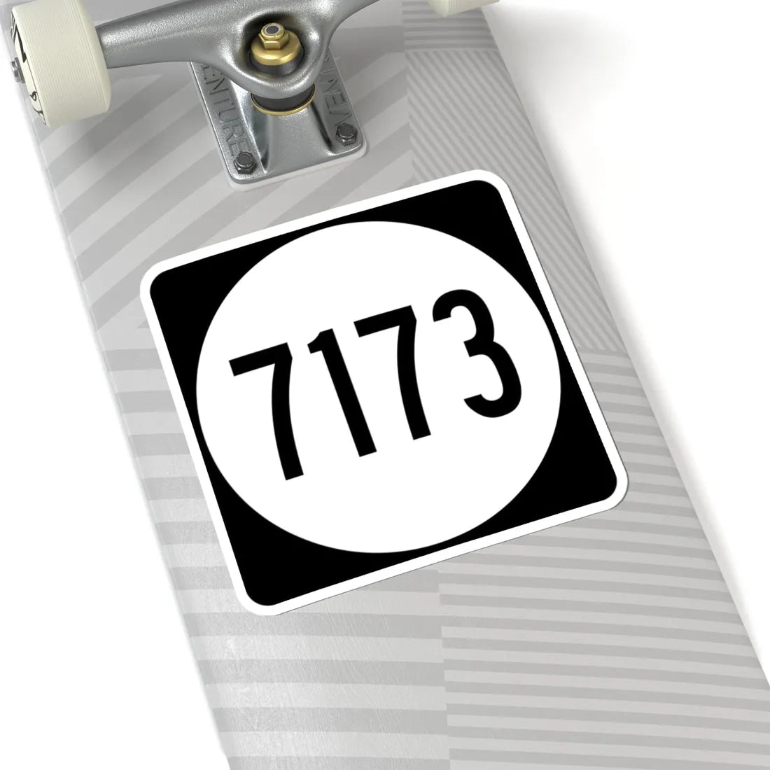 PR tertiary 7173 (Puerto Rico) (Road Sign) STICKER Vinyl Kiss-Cut Decal - The Sticker Space