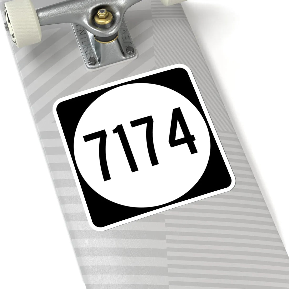 PR tertiary 7174 (Puerto Rico) (Road Sign) STICKER Vinyl Kiss-Cut Decal - The Sticker Space