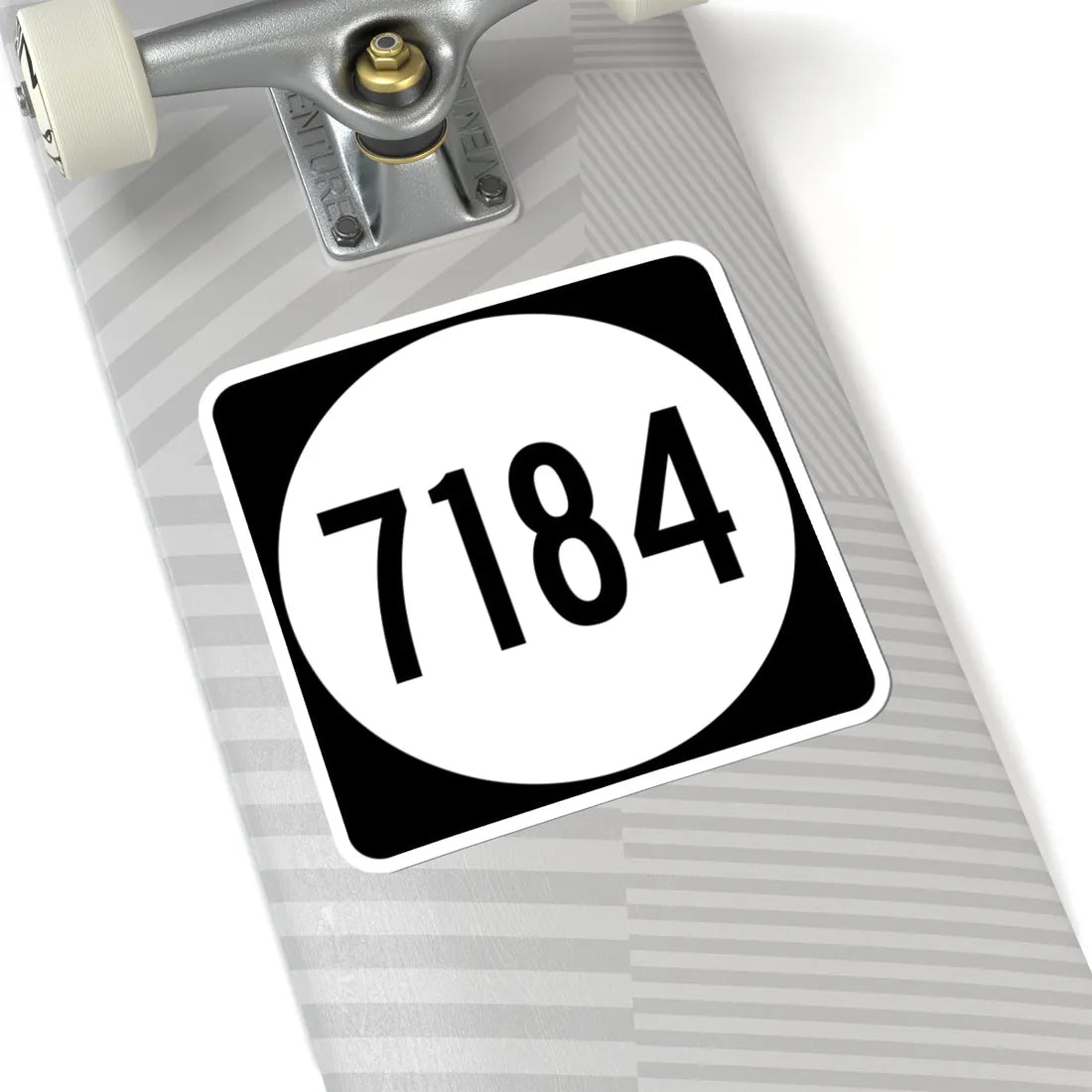 PR tertiary 7184 (Puerto Rico) (Road Sign) STICKER Vinyl Kiss-Cut Decal - The Sticker Space