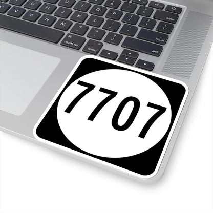 PR tertiary 7707 (Puerto Rico) (Road Sign) STICKER Vinyl Kiss-Cut Decal - The Sticker Space