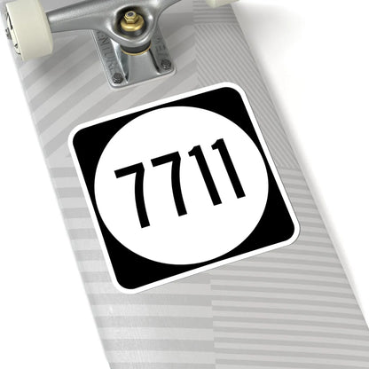 PR tertiary 7711 (Puerto Rico) (Road Sign) STICKER Vinyl Kiss-Cut Decal - The Sticker Space