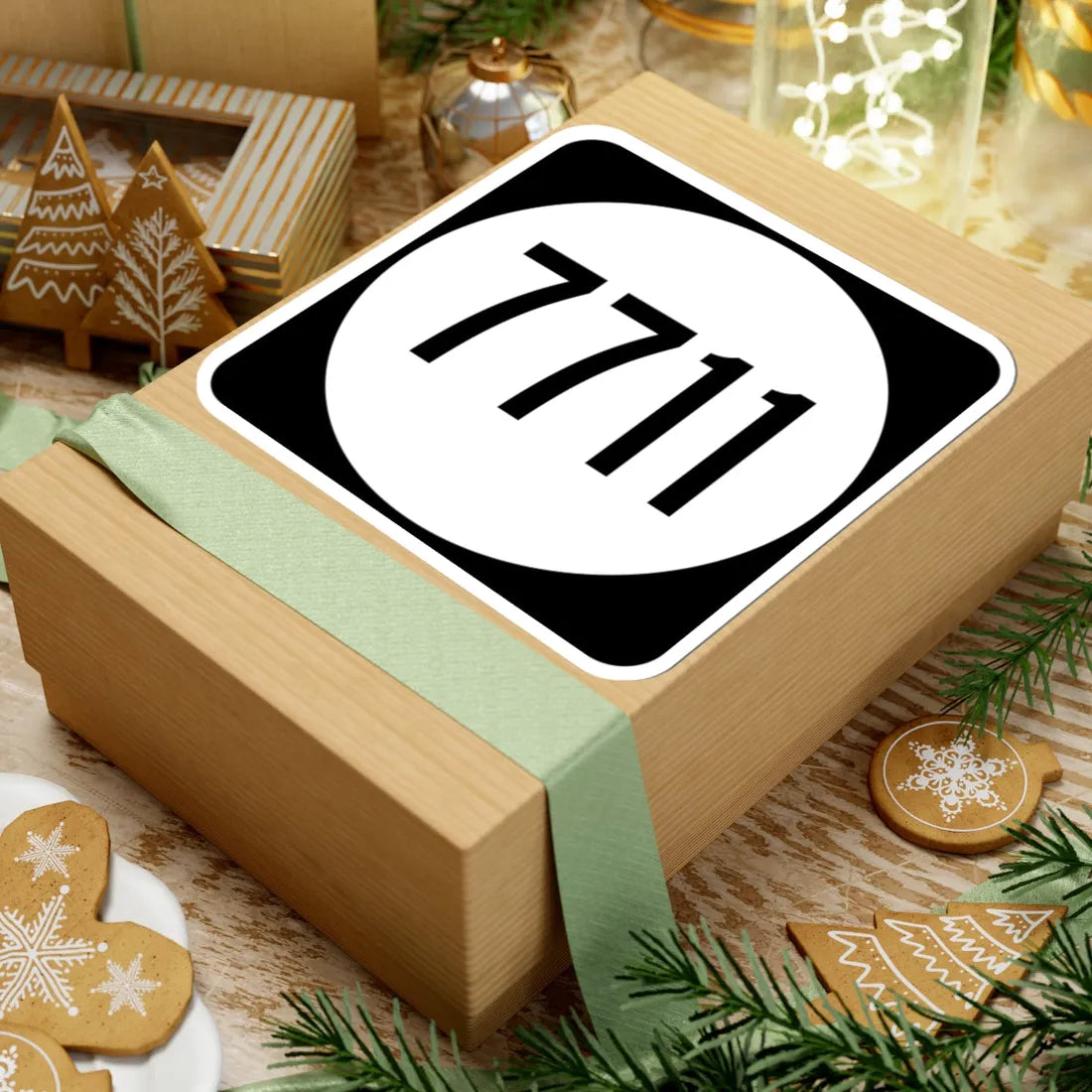 PR tertiary 7711 (Puerto Rico) (Road Sign) STICKER Vinyl Kiss-Cut Decal - The Sticker Space