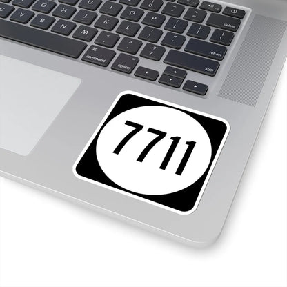 PR tertiary 7711 (Puerto Rico) (Road Sign) STICKER Vinyl Kiss-Cut Decal - The Sticker Space