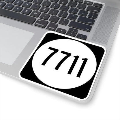 PR tertiary 7711 (Puerto Rico) (Road Sign) STICKER Vinyl Kiss-Cut Decal - The Sticker Space