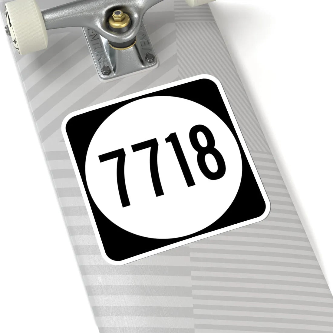 PR tertiary 7718 (Puerto Rico) (Road Sign) STICKER Vinyl Kiss-Cut Decal - The Sticker Space