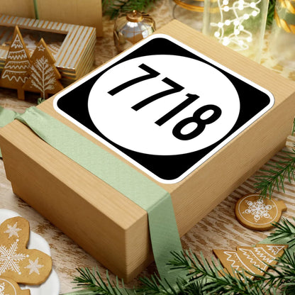 PR tertiary 7718 (Puerto Rico) (Road Sign) STICKER Vinyl Kiss-Cut Decal - The Sticker Space