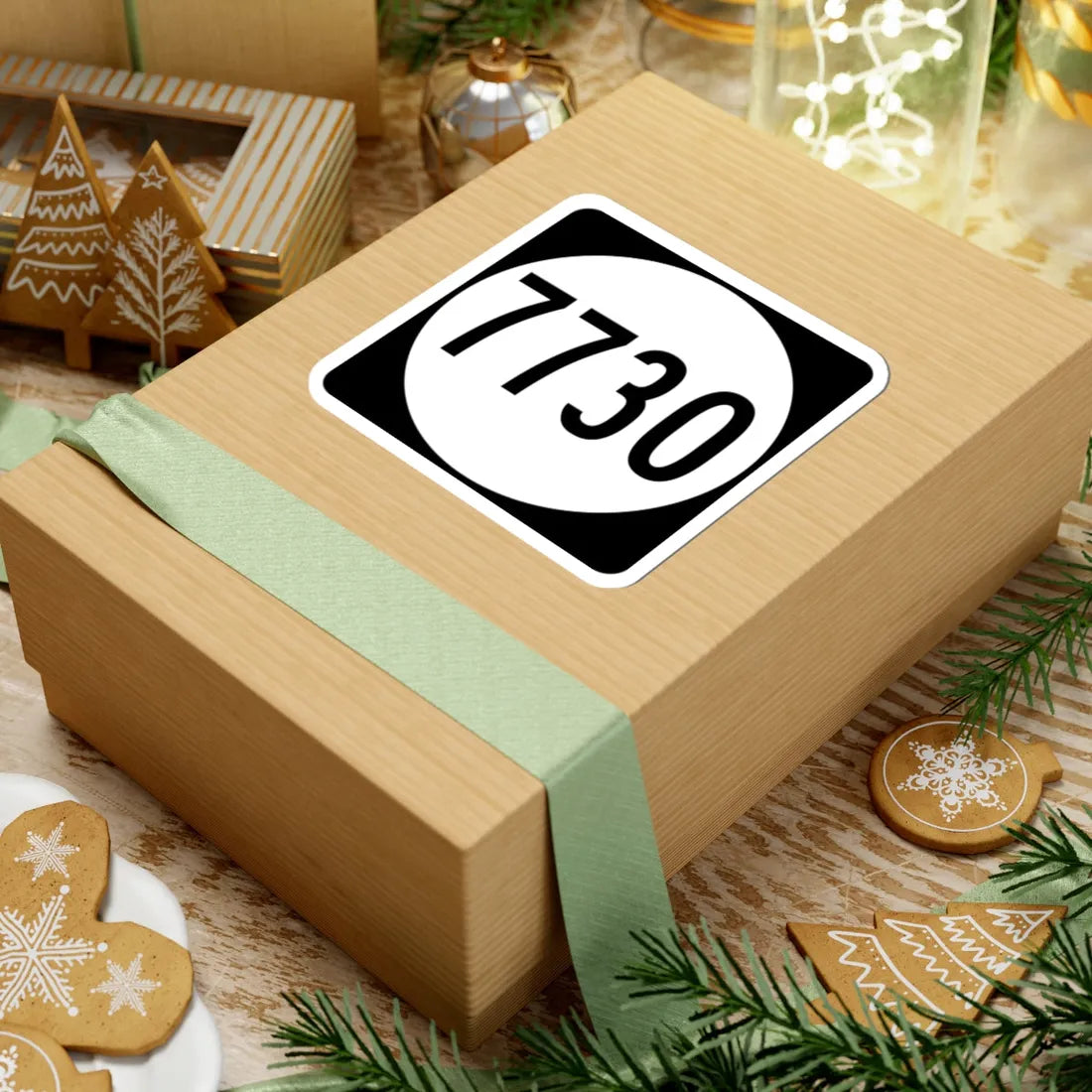 PR tertiary 7730 (Puerto Rico) (Road Sign) STICKER Vinyl Kiss-Cut Decal - The Sticker Space