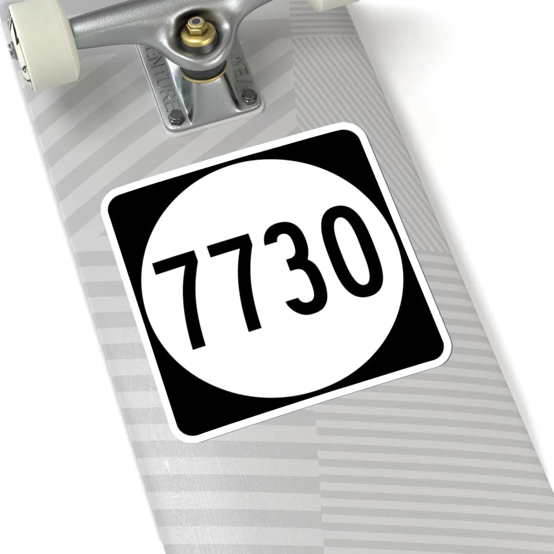 PR tertiary 7730 (Puerto Rico) (Road Sign) STICKER Vinyl Kiss-Cut Decal - The Sticker Space