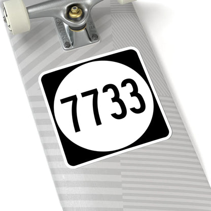 PR tertiary 7733 (Puerto Rico) (Road Sign) STICKER Vinyl Kiss-Cut Decal - The Sticker Space