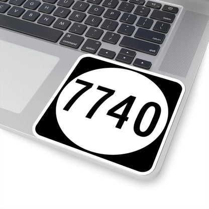 PR tertiary 7740 (Puerto Rico) (Road Sign) STICKER Vinyl Kiss-Cut Decal - The Sticker Space