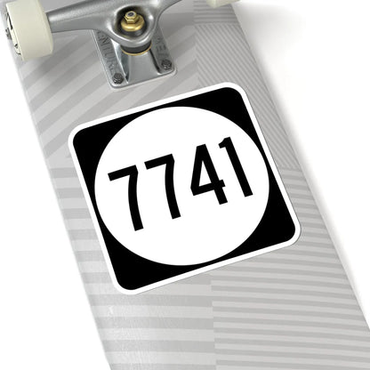 PR tertiary 7741 (Puerto Rico) (Road Sign) STICKER Vinyl Kiss-Cut Decal - The Sticker Space