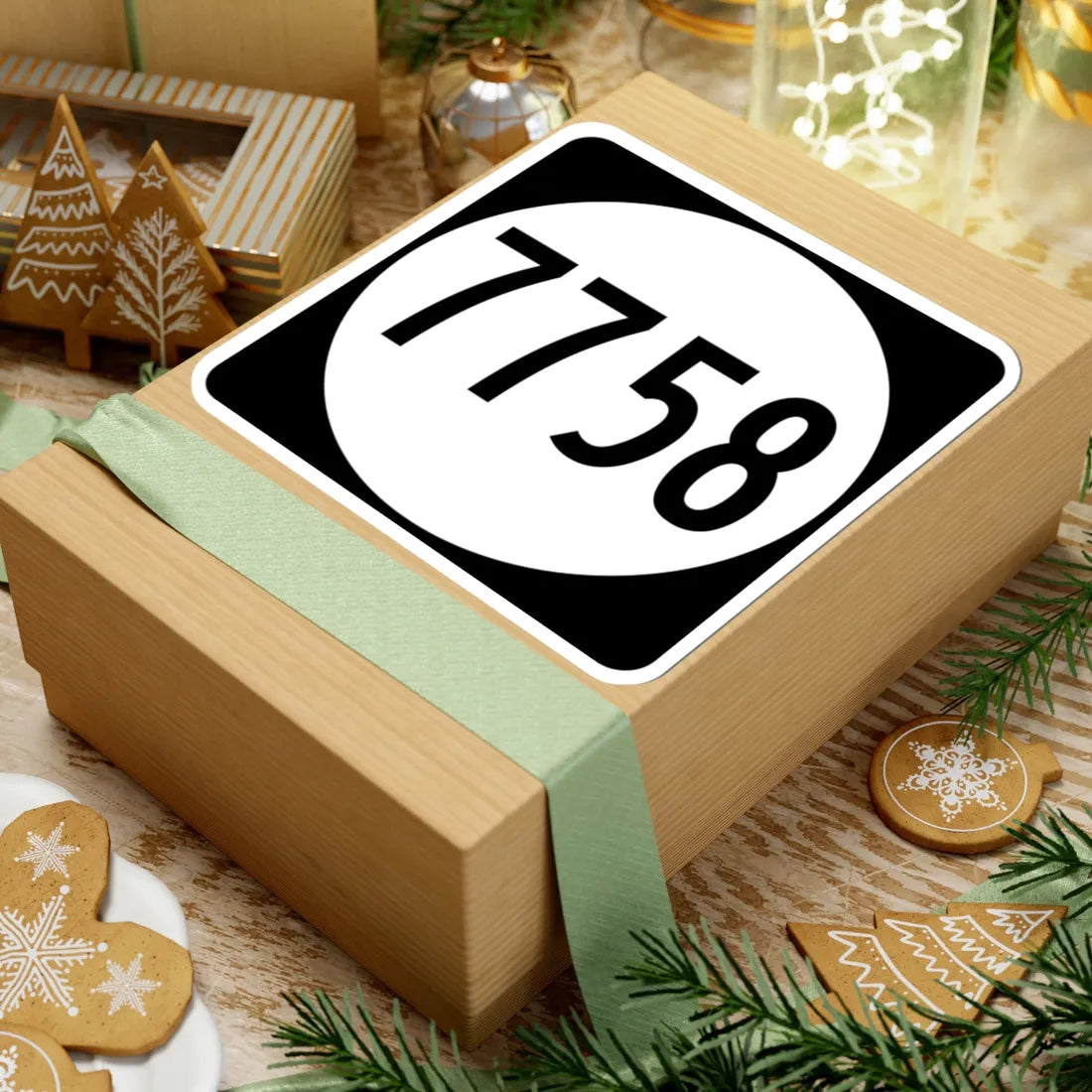 PR tertiary 7758 (Puerto Rico) (Road Sign) STICKER Vinyl Kiss-Cut Decal - The Sticker Space