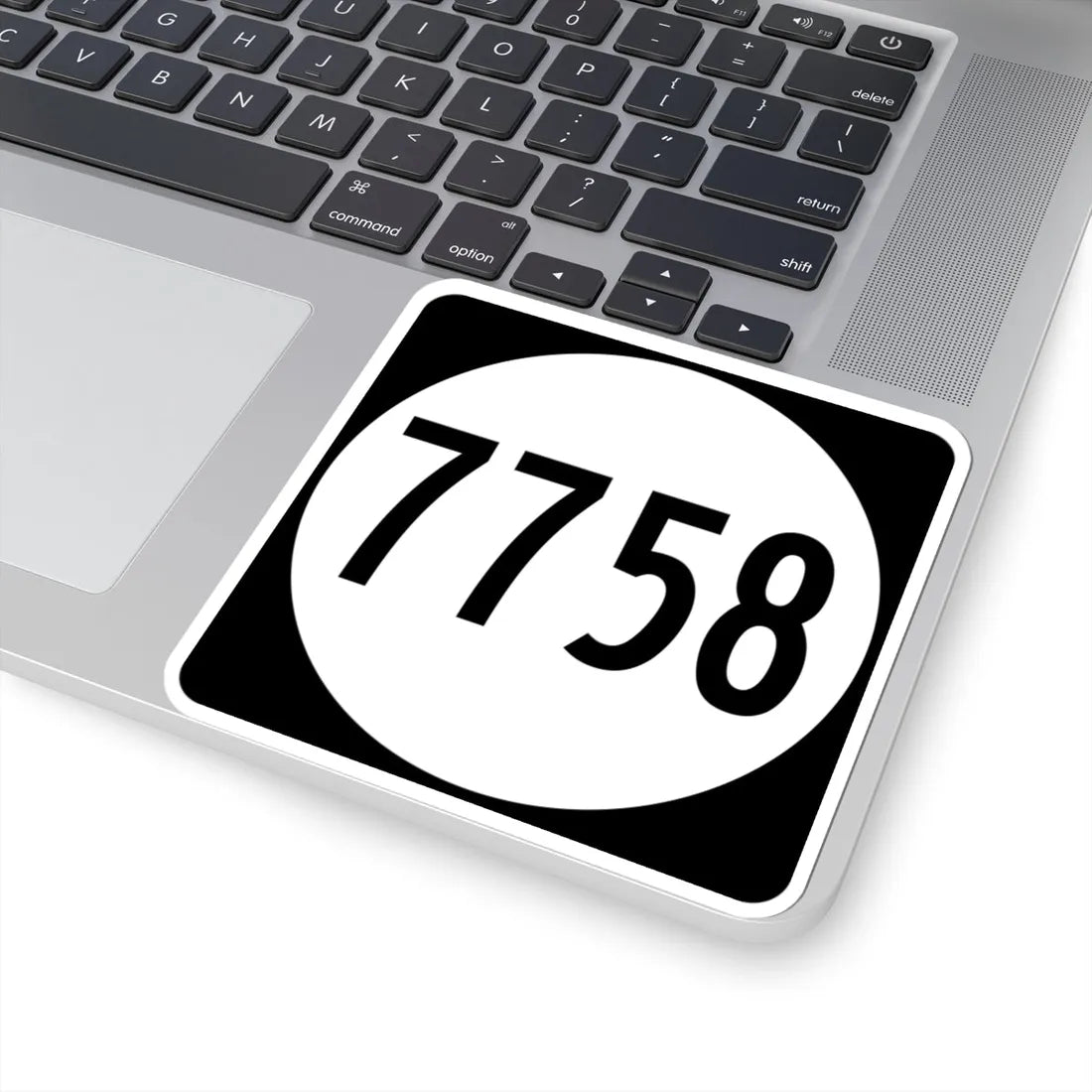 PR tertiary 7758 (Puerto Rico) (Road Sign) STICKER Vinyl Kiss-Cut Decal - The Sticker Space