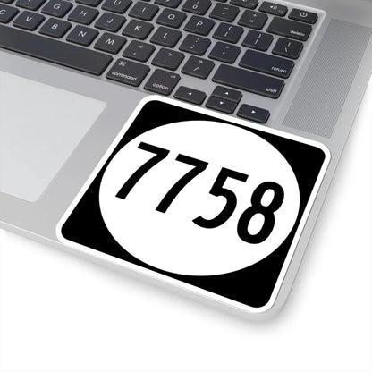PR tertiary 7758 (Puerto Rico) (Road Sign) STICKER Vinyl Kiss-Cut Decal - The Sticker Space